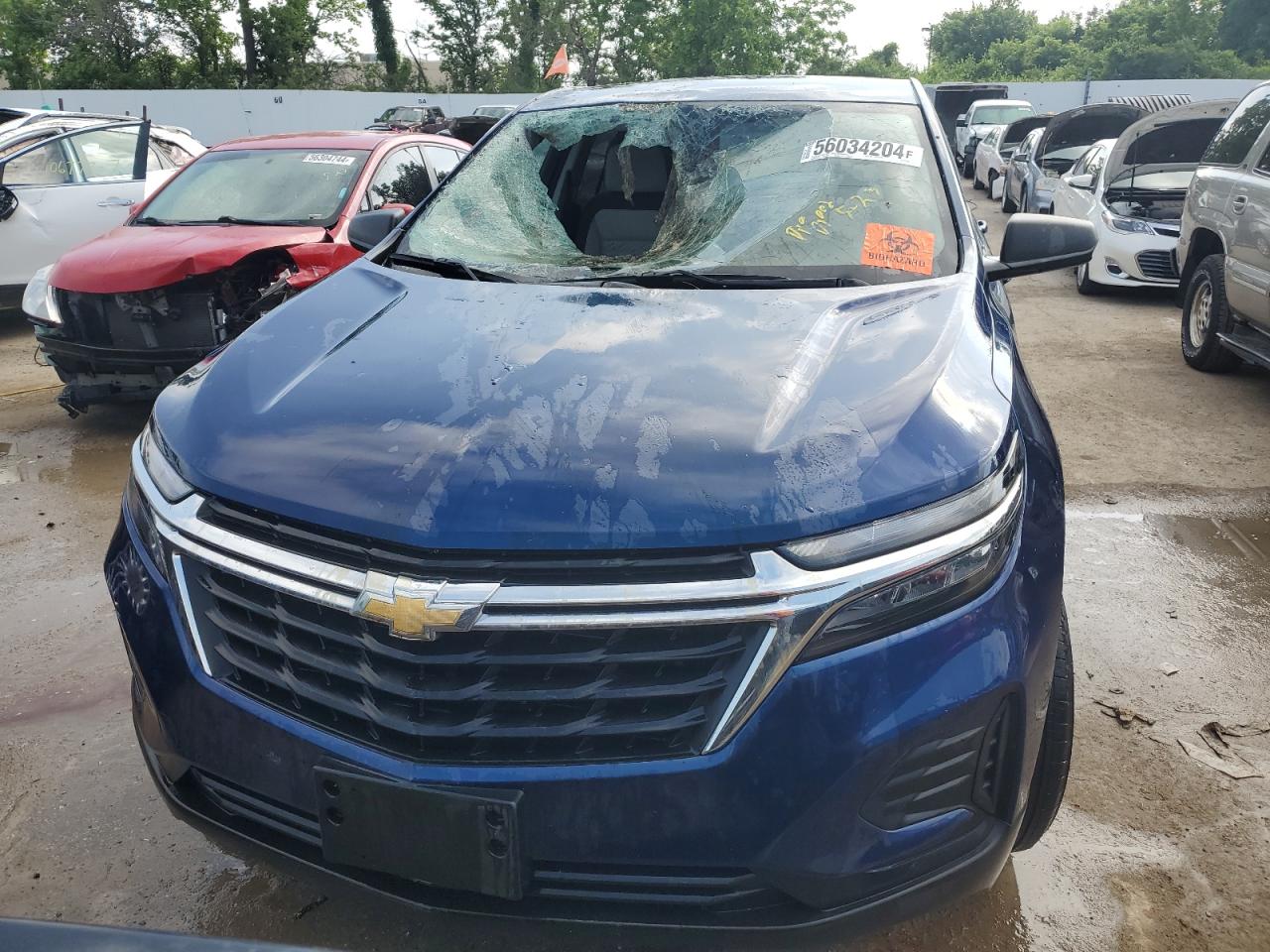 2022 CHEVROLET EQUINOX LS VIN:3GNAXHEV5NS235309