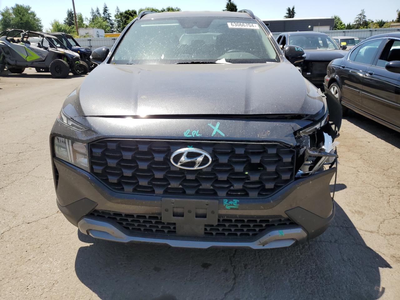 2022 HYUNDAI SANTA FE SEL VIN:5NMS6DAJ1NH411839