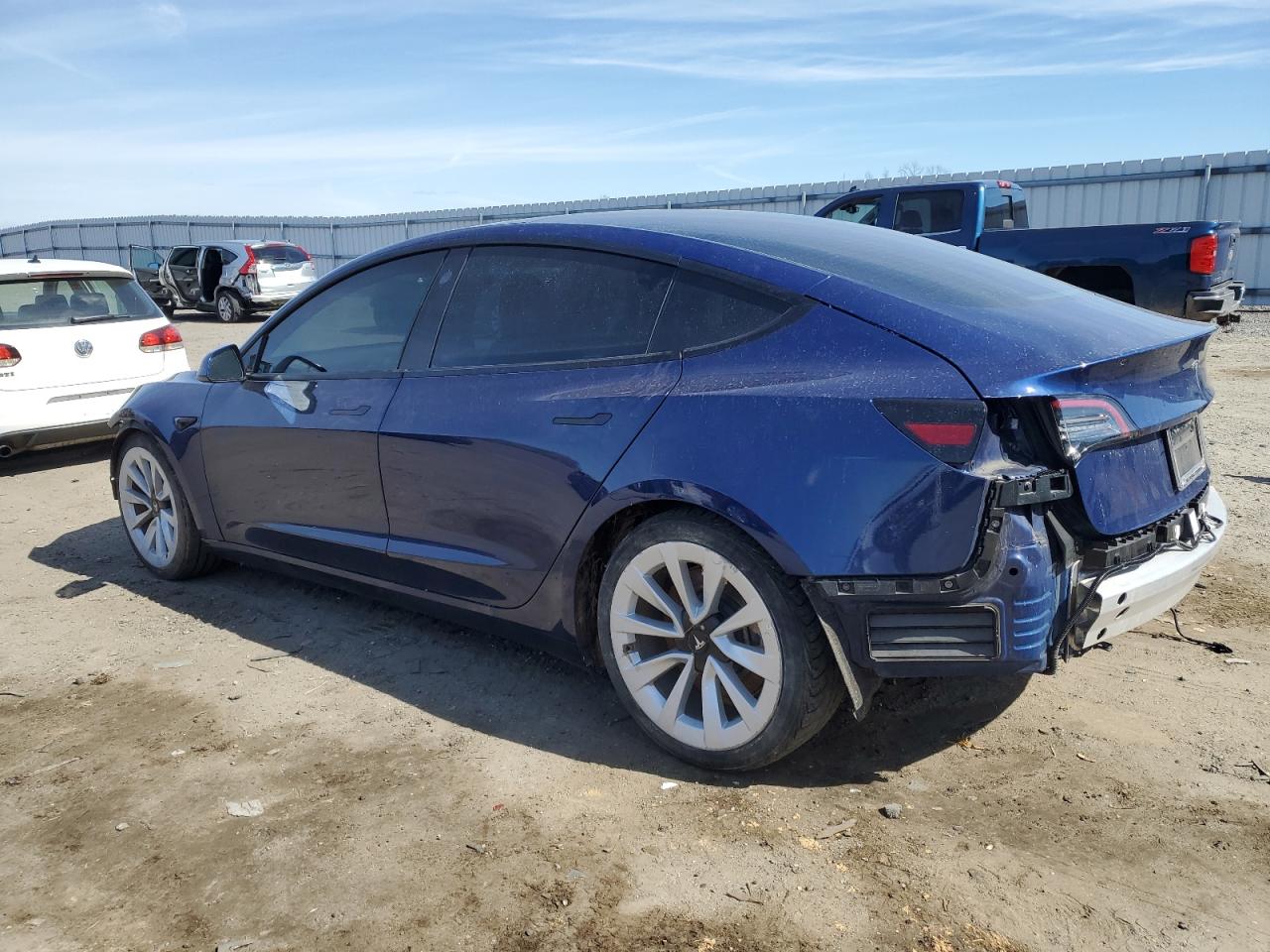 2022 TESLA MODEL 3  VIN:5YJ3E1EB9NF185625