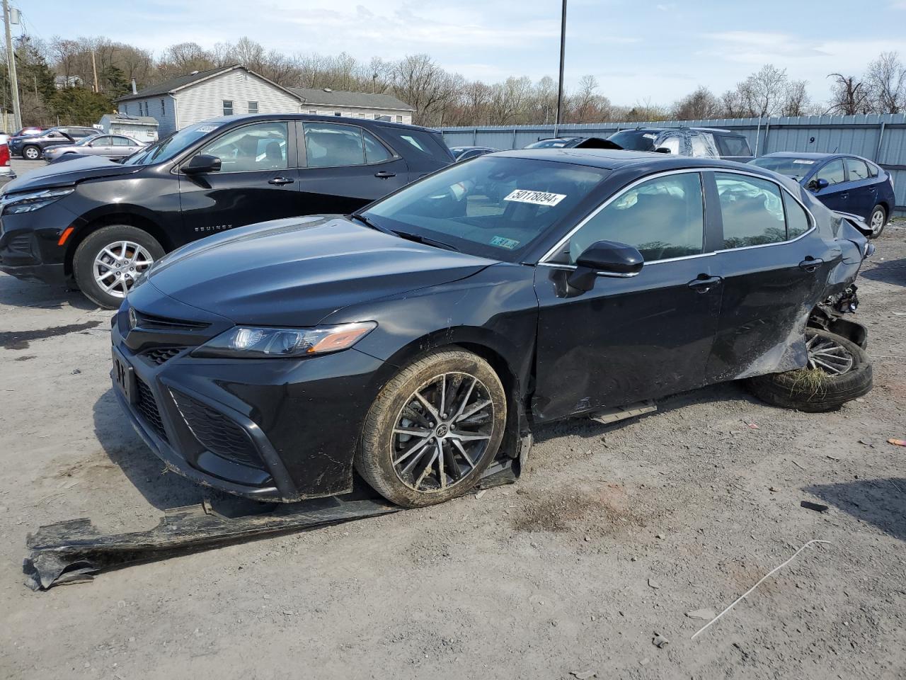 2022 TOYOTA CAMRY SE VIN:4T1G11AK7NU702149