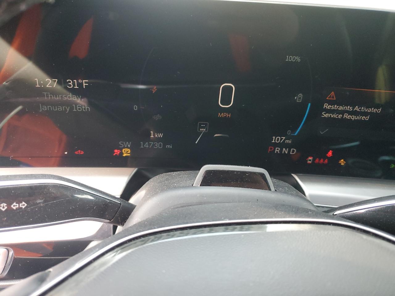 2023 CADILLAC LYRIQ LUXURY VIN:1GYKPPRL6PZ003222