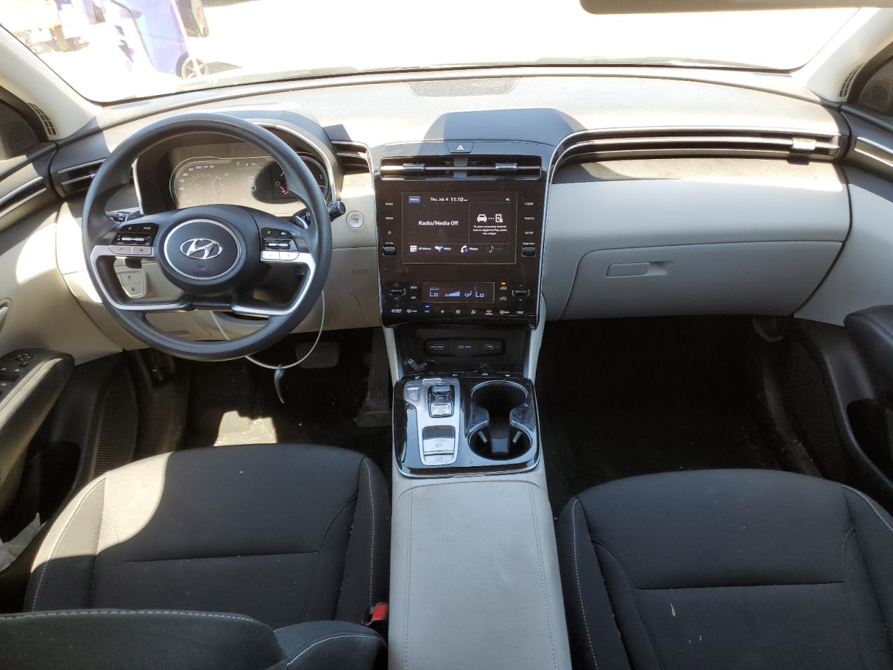 2022 HYUNDAI TUCSON SEL VIN:KM8JBDA24NU033326