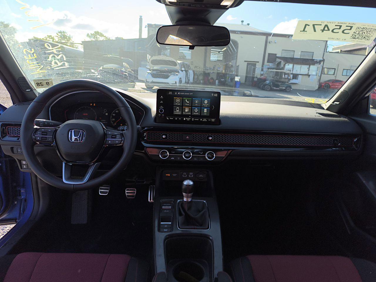 2024 HONDA CIVIC SI VIN:2HGFE1E54RH470323