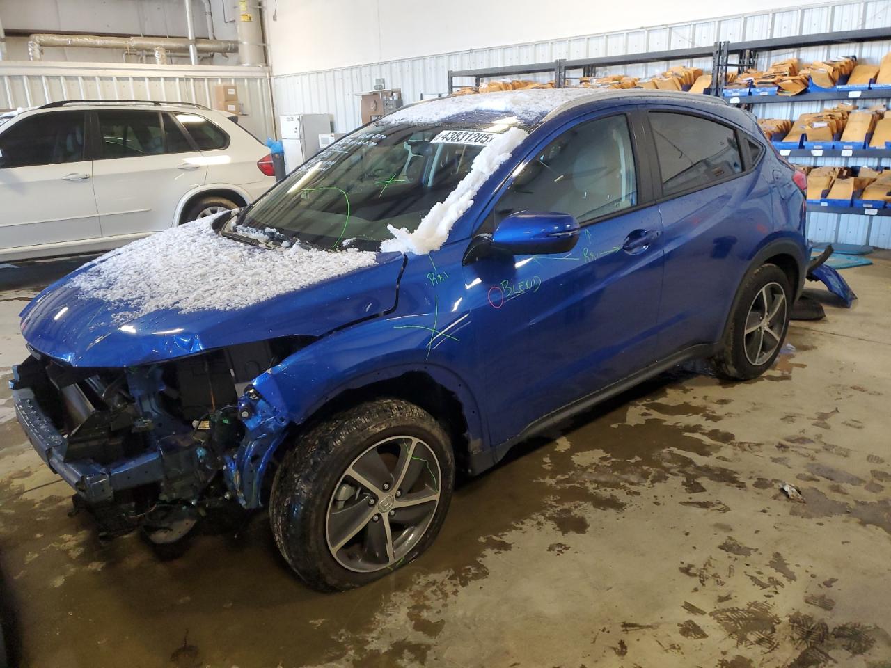 2022 HONDA HR-V EX VIN:3CZRU6H55NM736140