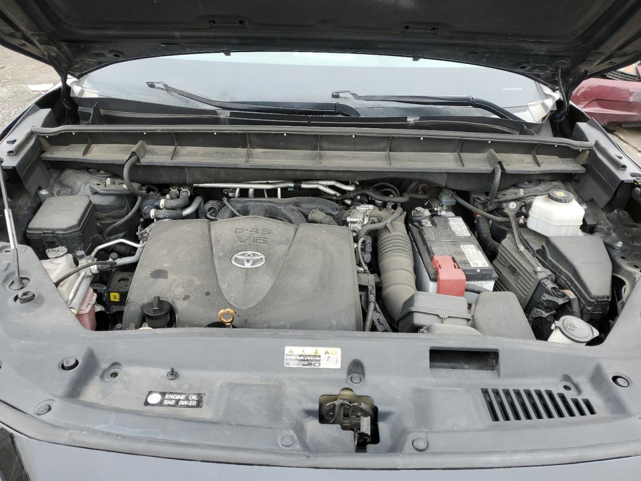 2022 TOYOTA HIGHLANDER XLE VIN:5TDHZRBH6NS250847