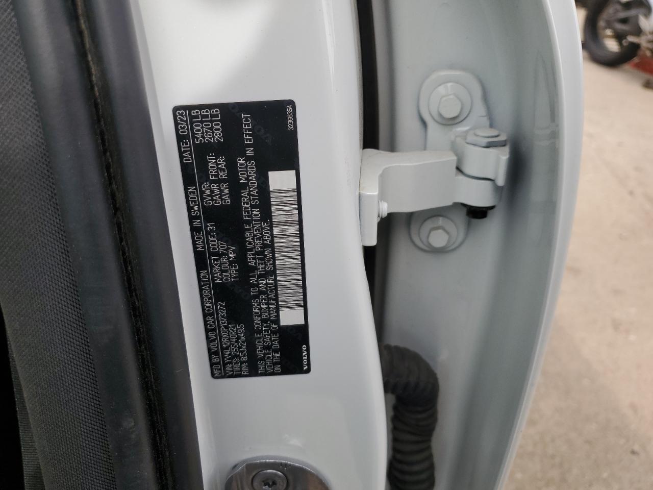 2023 VOLVO XC60 ULTIMATE VIN:YV4L12RX0P1373272