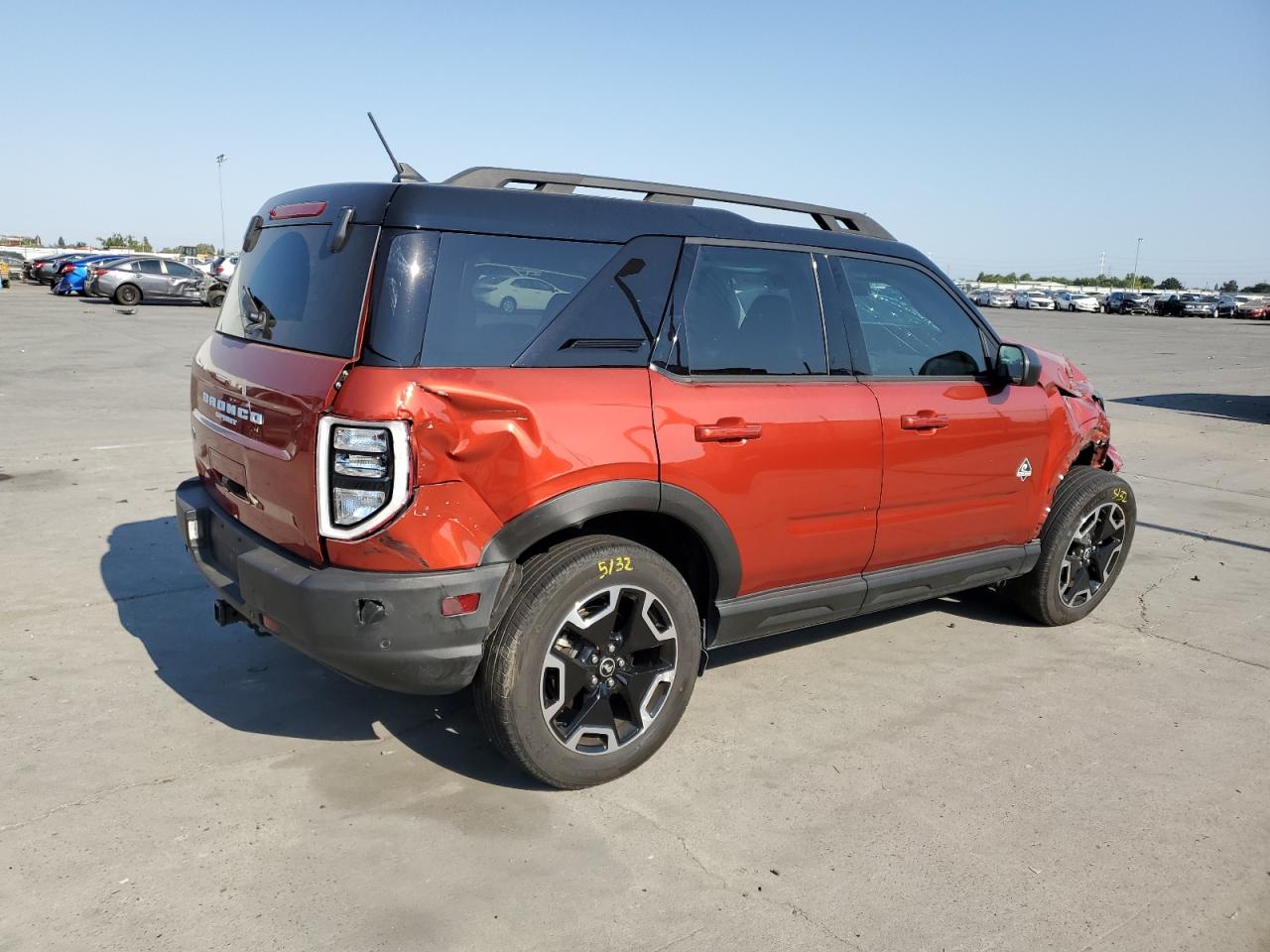 2022 FORD BRONCO SPORT OUTER BANKS VIN:3FMCR9C60NRD18257