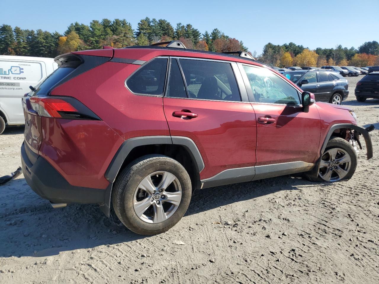 2022 TOYOTA RAV4 XLE VIN:2T3P1RFV5NW326091