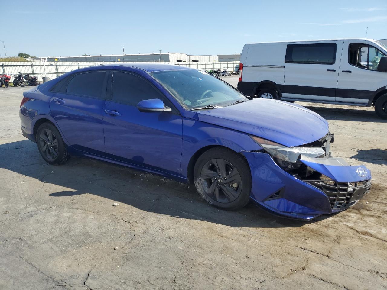 2023 HYUNDAI ELANTRA SEL VIN:KMHLM4AGXPU588590