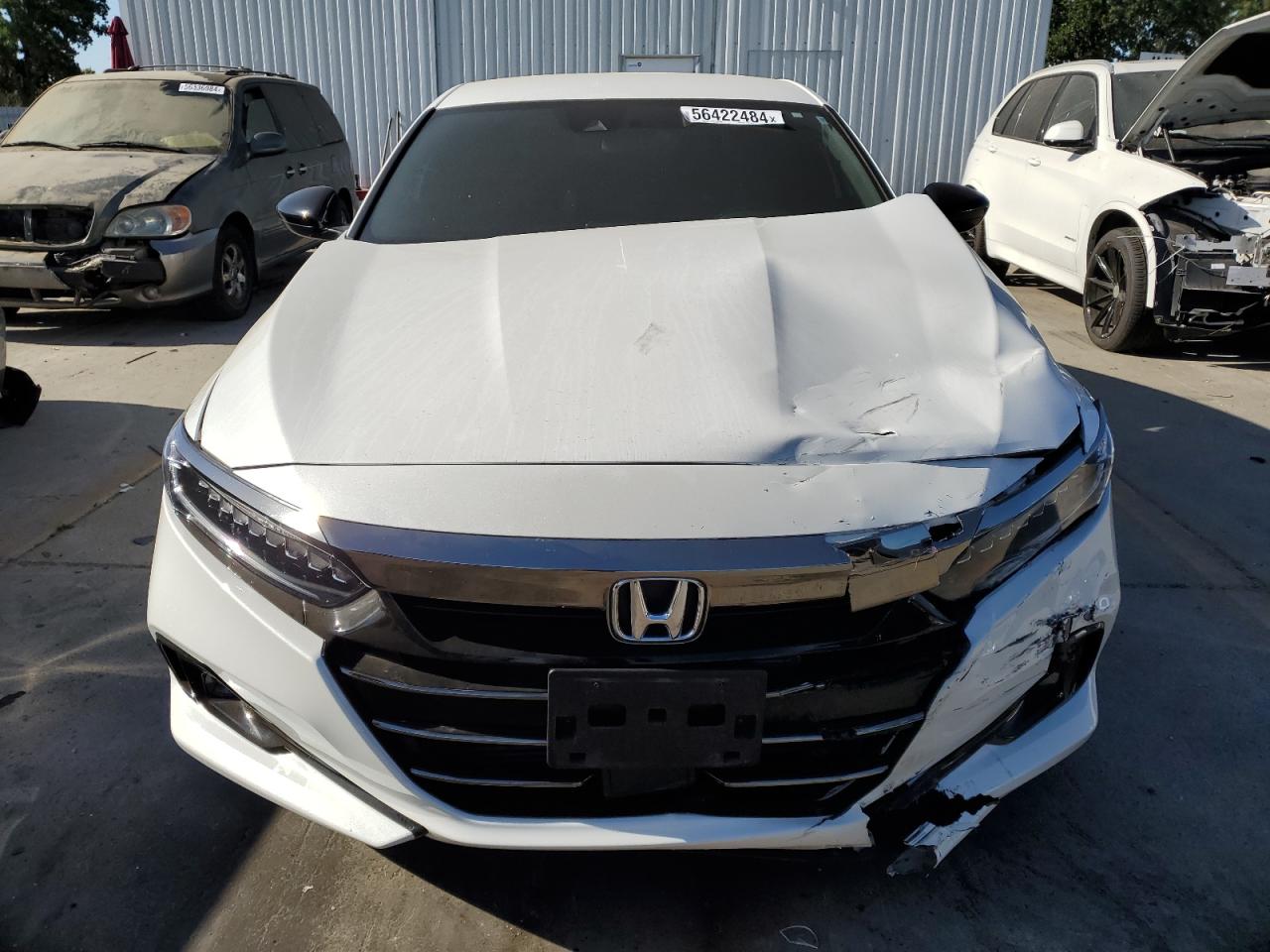 2022 HONDA ACCORD SPORT VIN:1HGCV1F34NA083537