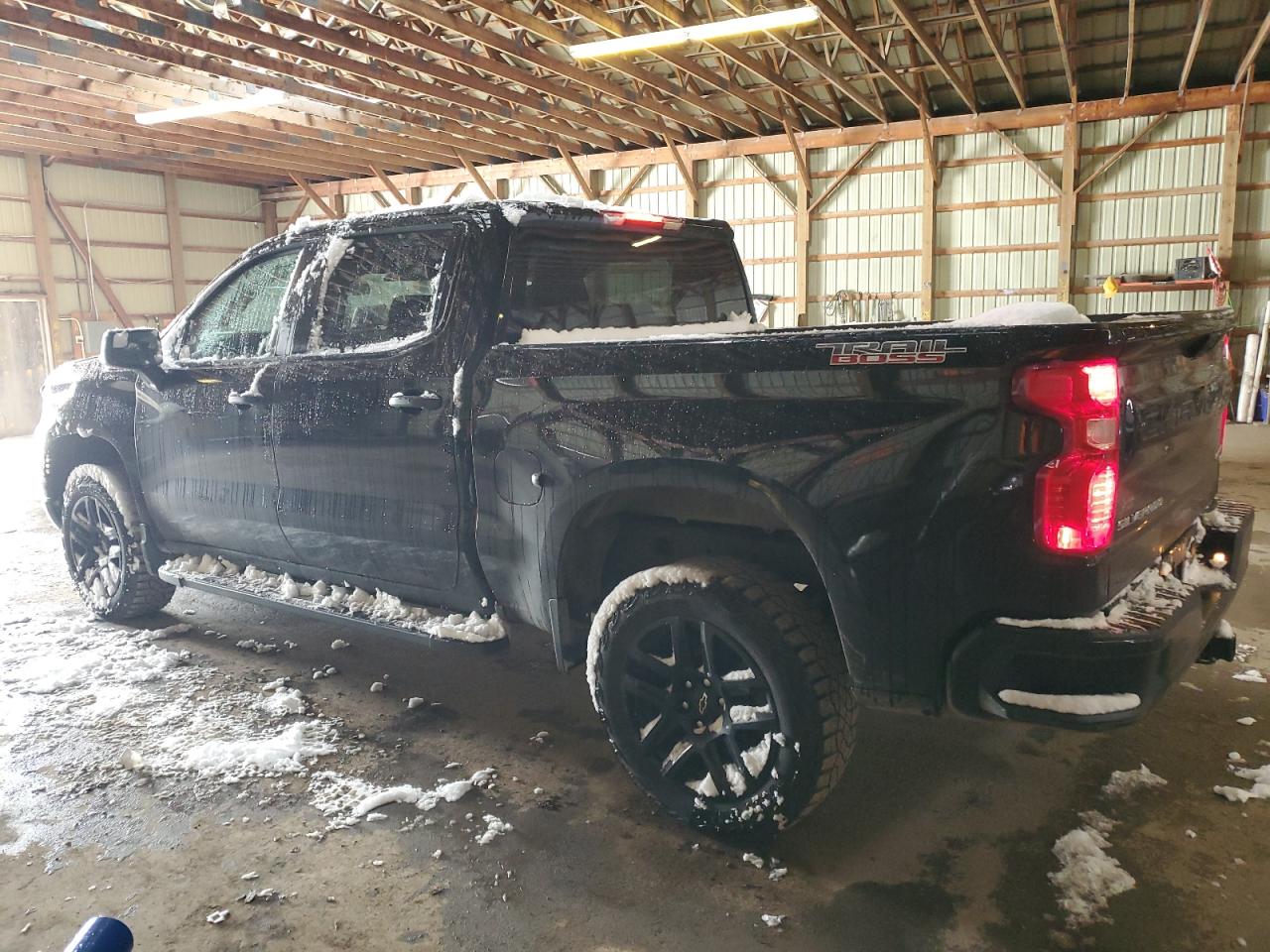 2022 CHEVROLET SILVERADO K1500 TRAIL BOSS CUSTOM VIN:3GCPDCEK0NG608635