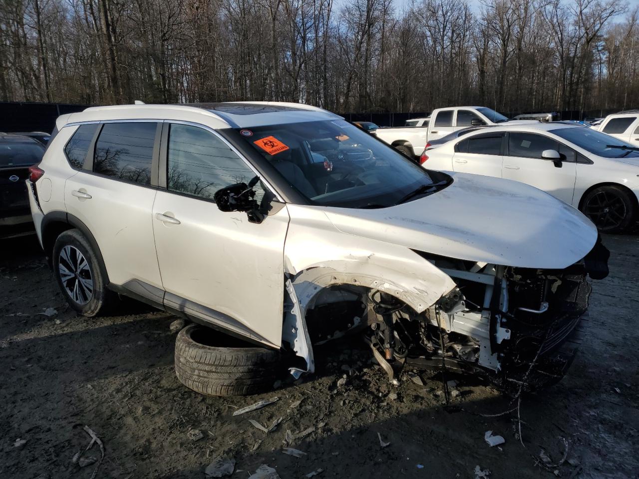 2022 NISSAN ROGUE SV VIN:JN8BT3BB0NW337647