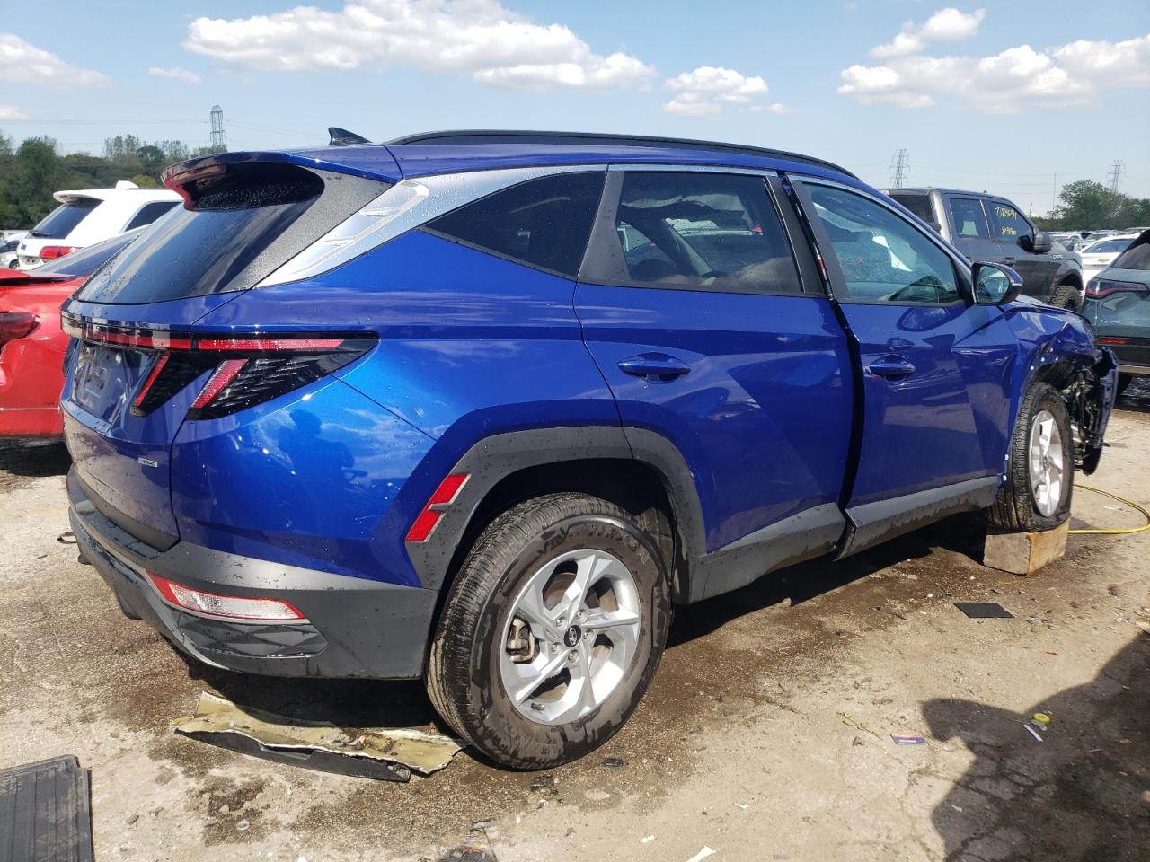 2022 HYUNDAI TUCSON SEL VIN:5NMJBCAE6NH133539