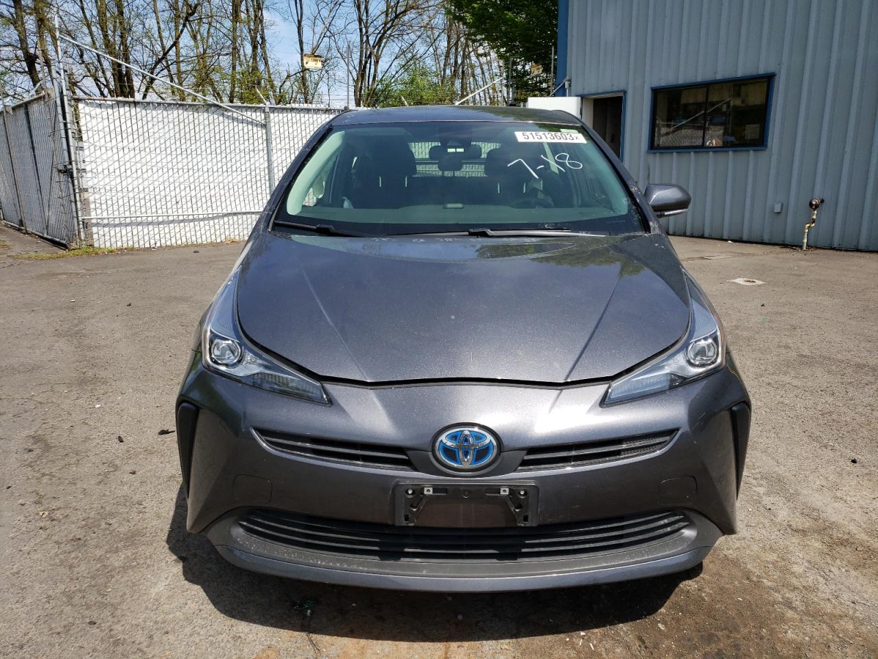 2022 TOYOTA PRIUS NIGHT SHADE VIN:JTDKAMFU3N3169331