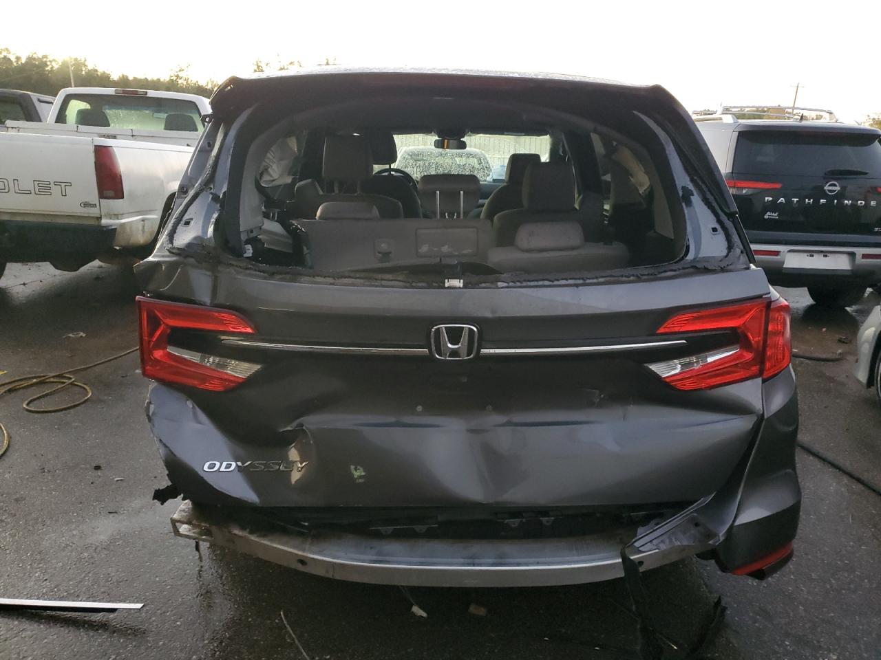 2022 HONDA ODYSSEY LX VIN:5FNRL6H21NB012769