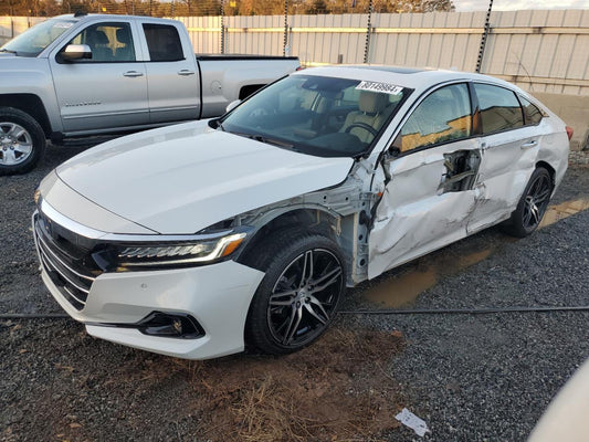 2022 HONDA ACCORD TOURING HYBRID VIN:1HGCV3F92NA000185
