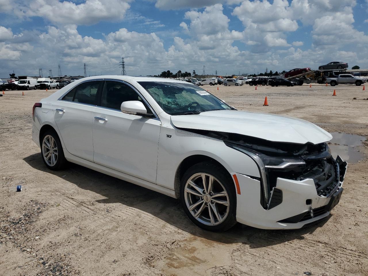 2022 CADILLAC CT4 LUXURY VIN:1G6DK5RKXN0136966