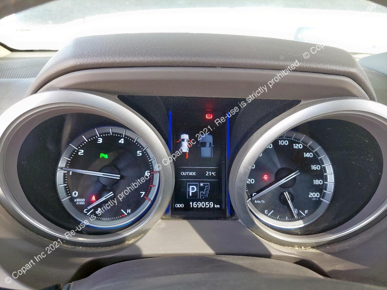 2016 TOYOTA PRADO VIN:JTEBU3FJ7GK******