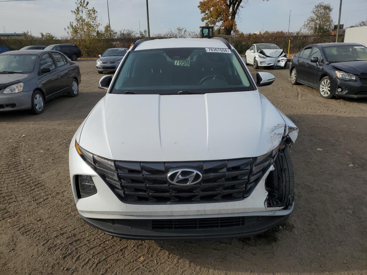 2022 HYUNDAI TUCSON SEL VIN:KM8JB3AE0NU048507