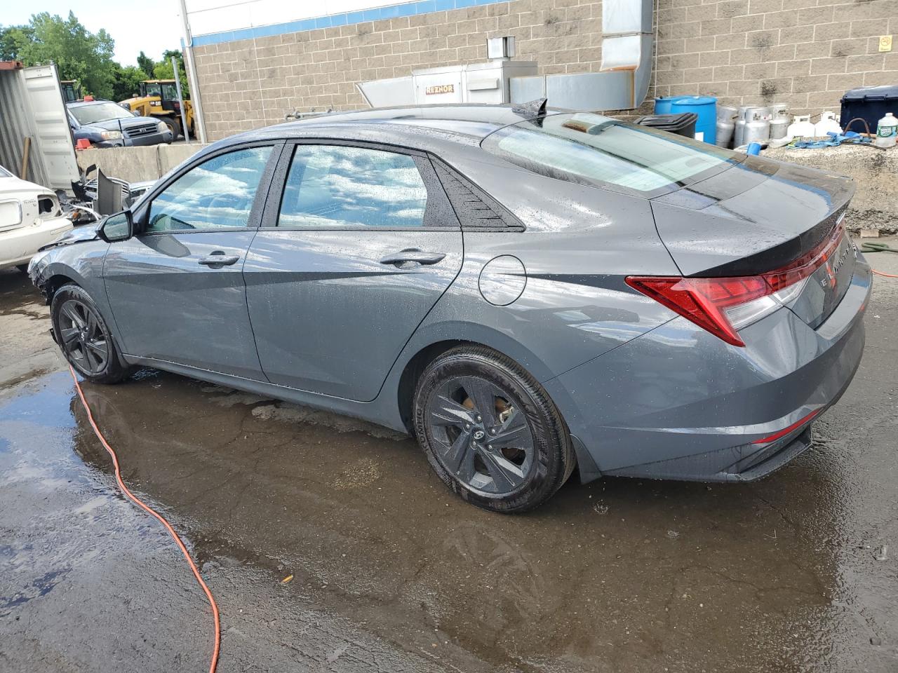 2023 HYUNDAI ELANTRA BLUE VIN:KMHLM4AJ5PU070110