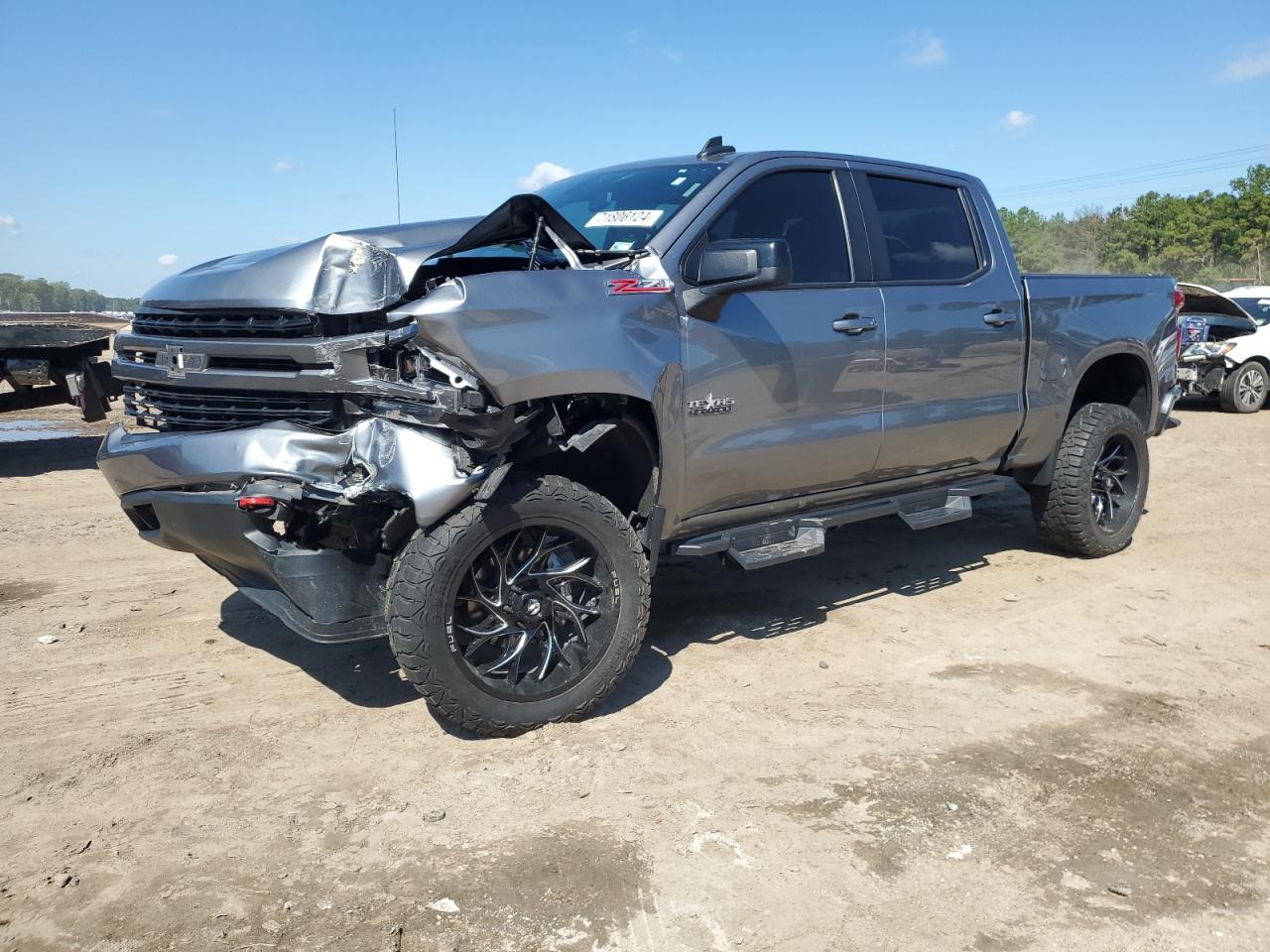 2022 CHEVROLET SILVERADO LTD K1500 RST VIN:3GCUYEED7NG153562