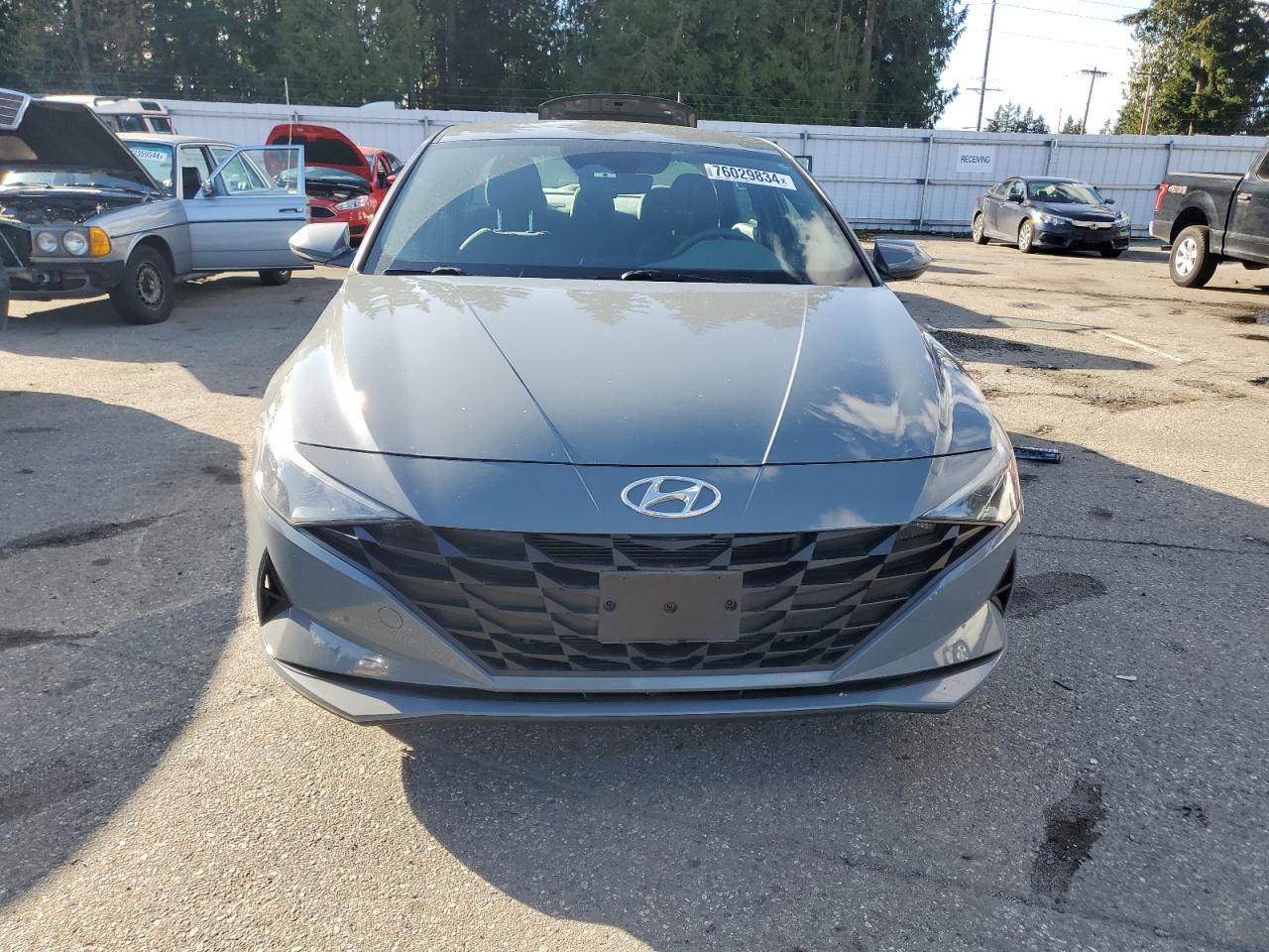 2022 HYUNDAI ELANTRA BLUE VIN:KMHLM4AJ4NU031652