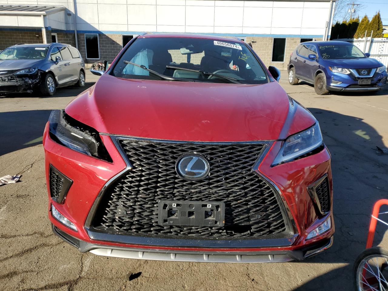 2022 LEXUS RX 350 F-SPORT VIN:2T2SZMDA7NC311202