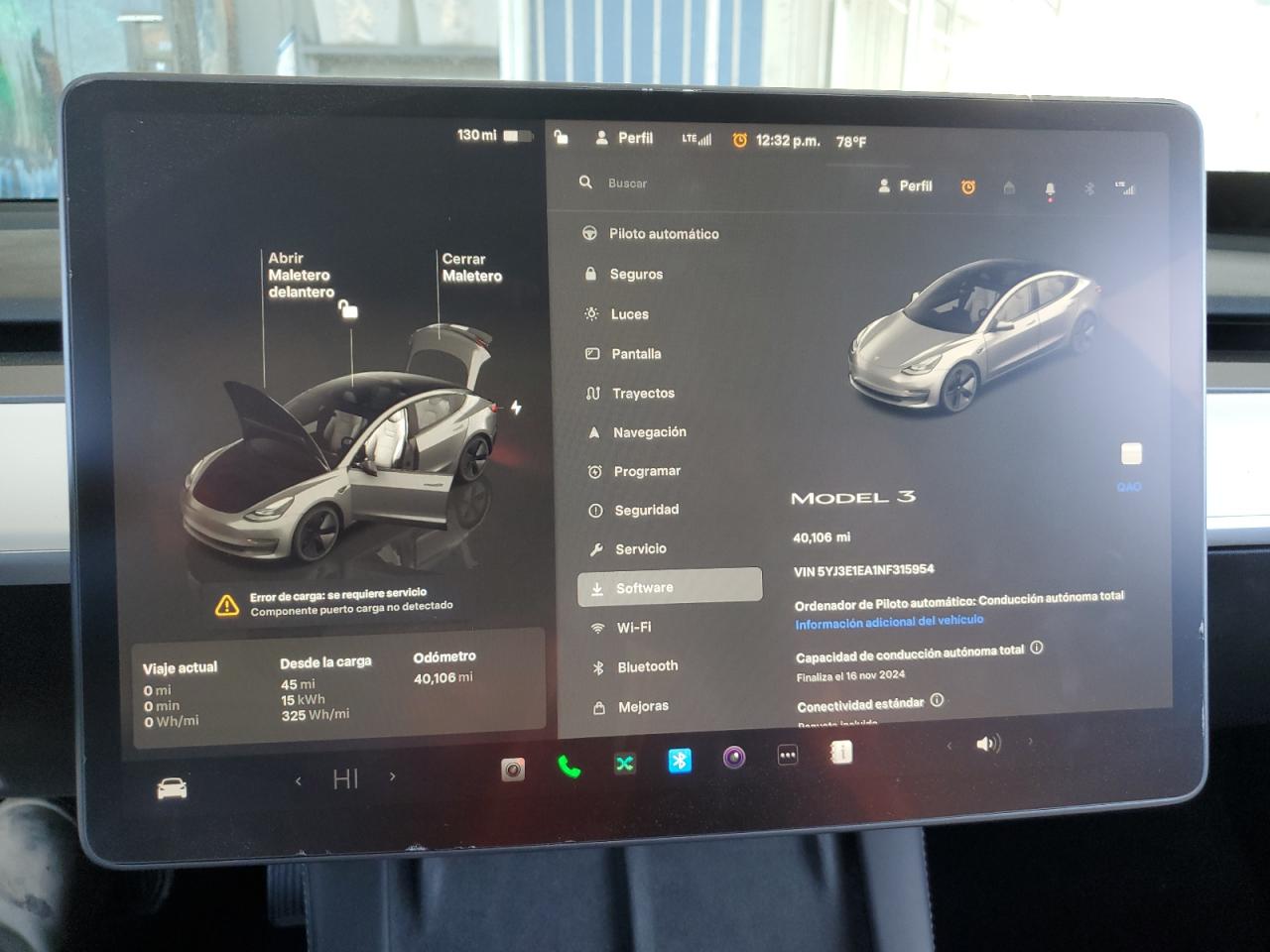 2022 TESLA MODEL 3  VIN:5YJ3E1EA1NF315954
