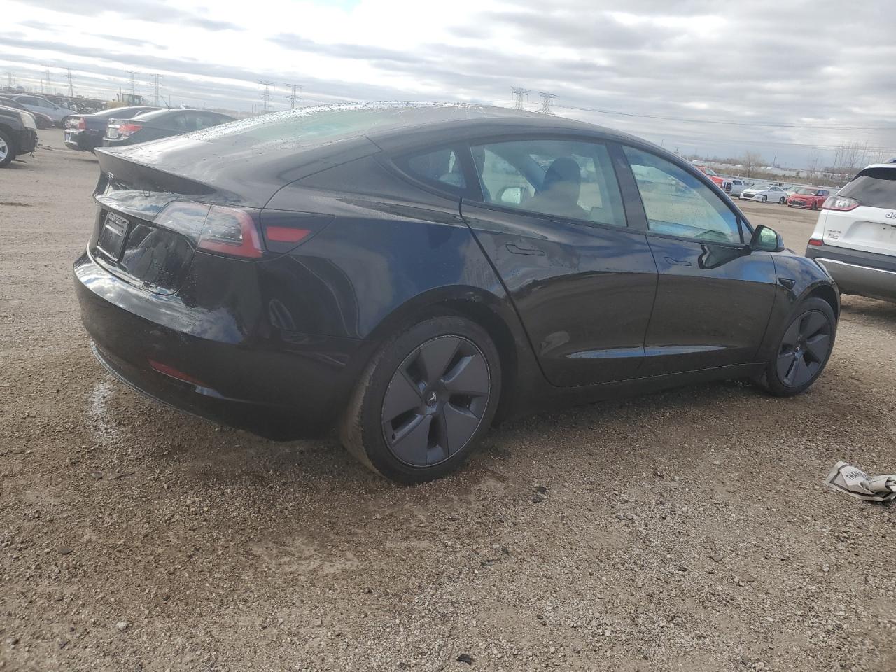 2022 TESLA MODEL 3  VIN:5YJ3E1EAXNF286602