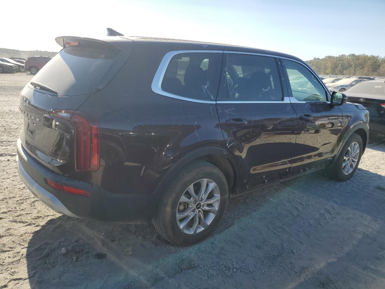 2022 KIA TELLURIDE LX VIN:5XYP24HC4NG315531