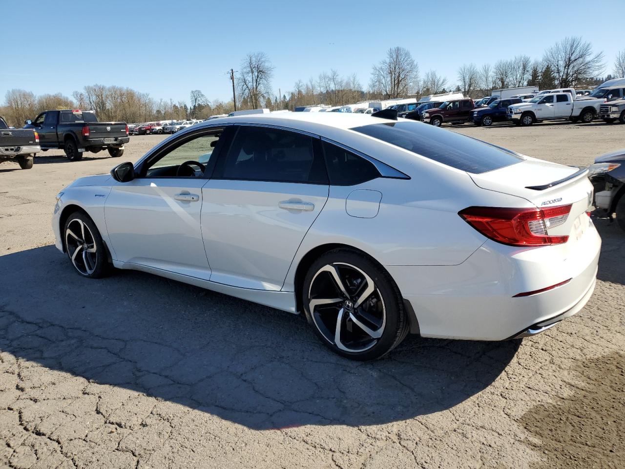 2022 HONDA ACCORD HYBRID SPORT VIN:1HGCV3F20NA030496