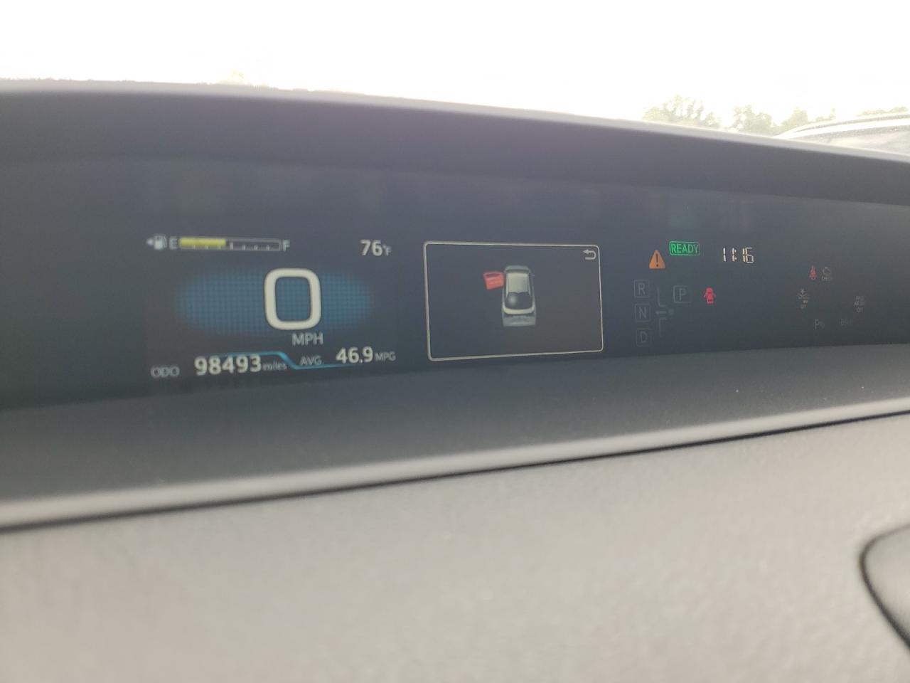 2022 TOYOTA PRIUS NIGHT SHADE VIN:JTDKAMFU9N3159290