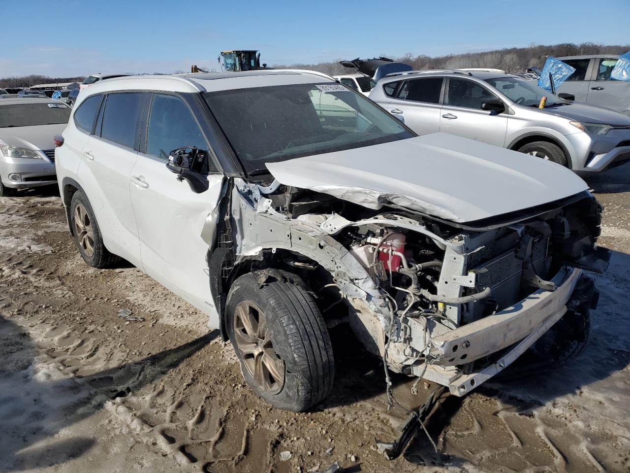 2023 TOYOTA HIGHLANDER HYBRID BRONZE EDITION VIN:5TDABRCH8PS112038
