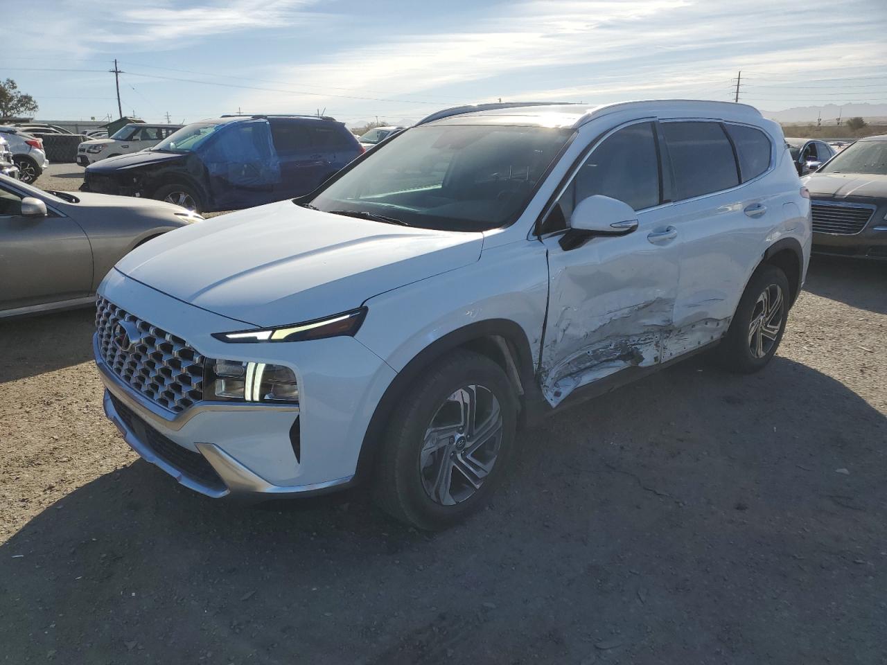 2022 HYUNDAI SANTA FE SEL VIN:5NMS34AJ7NH436351