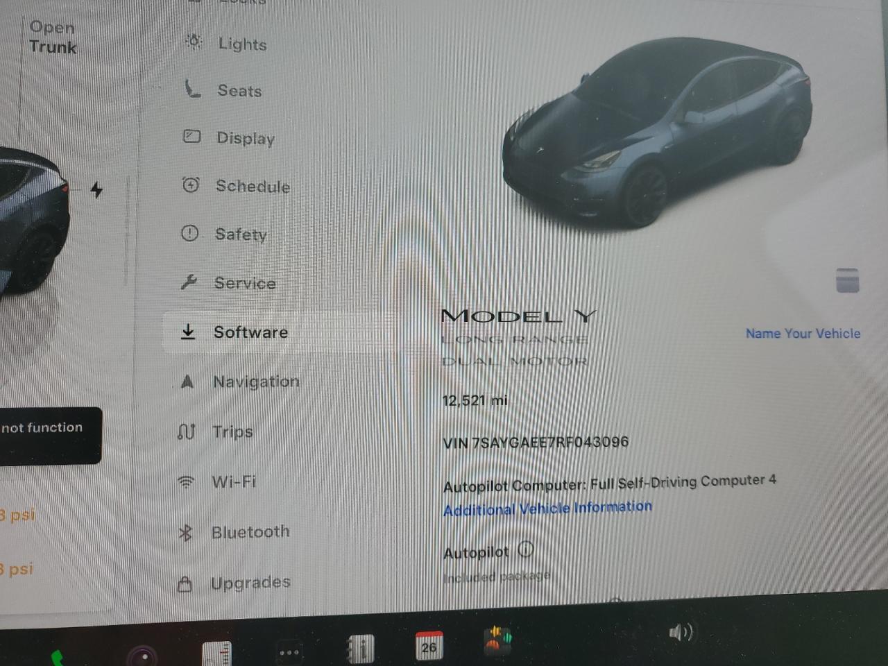 2024 TESLA MODEL Y  VIN:7SAYGAEE7RF043096