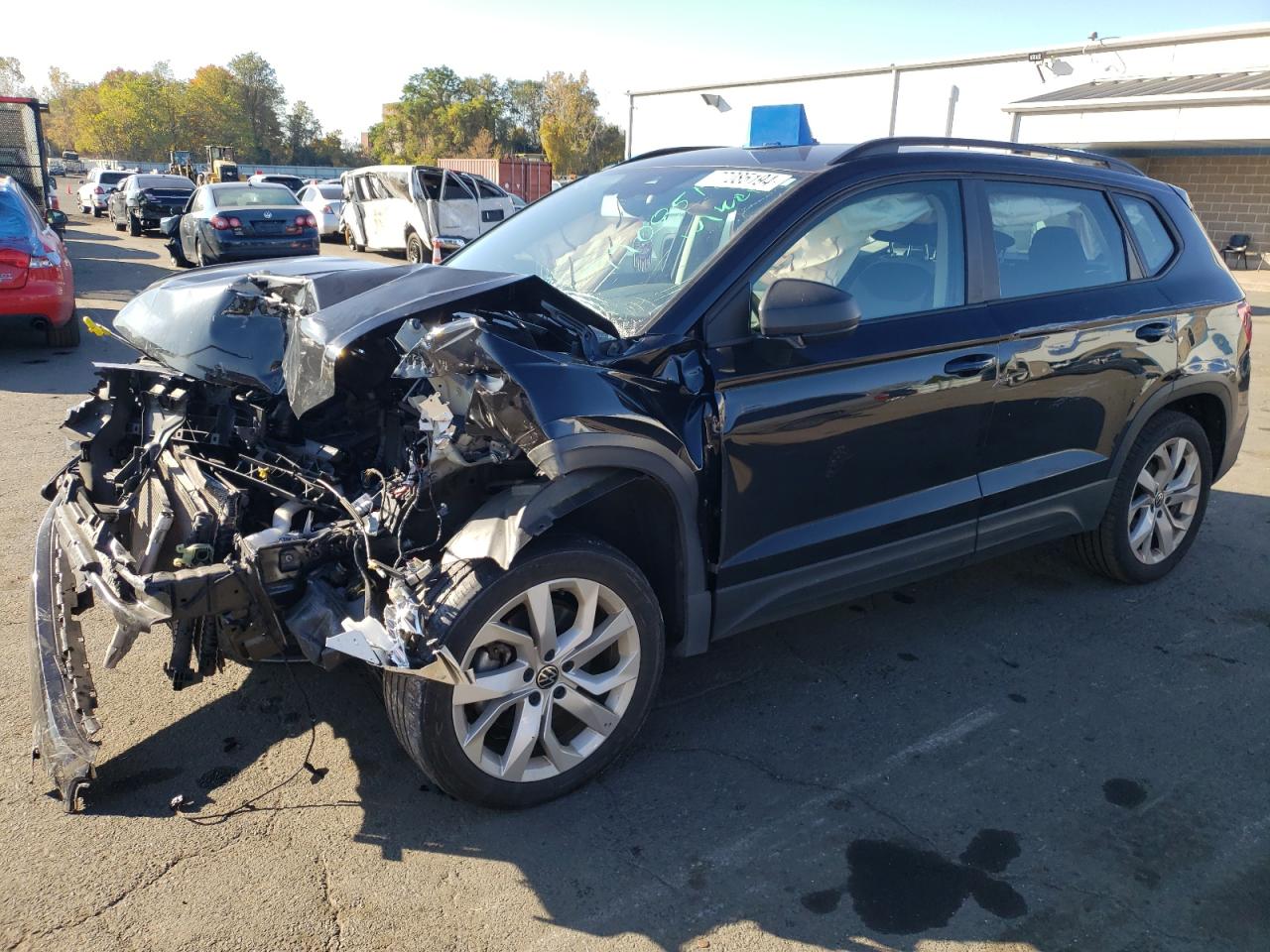 2023 VOLKSWAGEN TAOS S VIN:3VVFX7B24PM303949