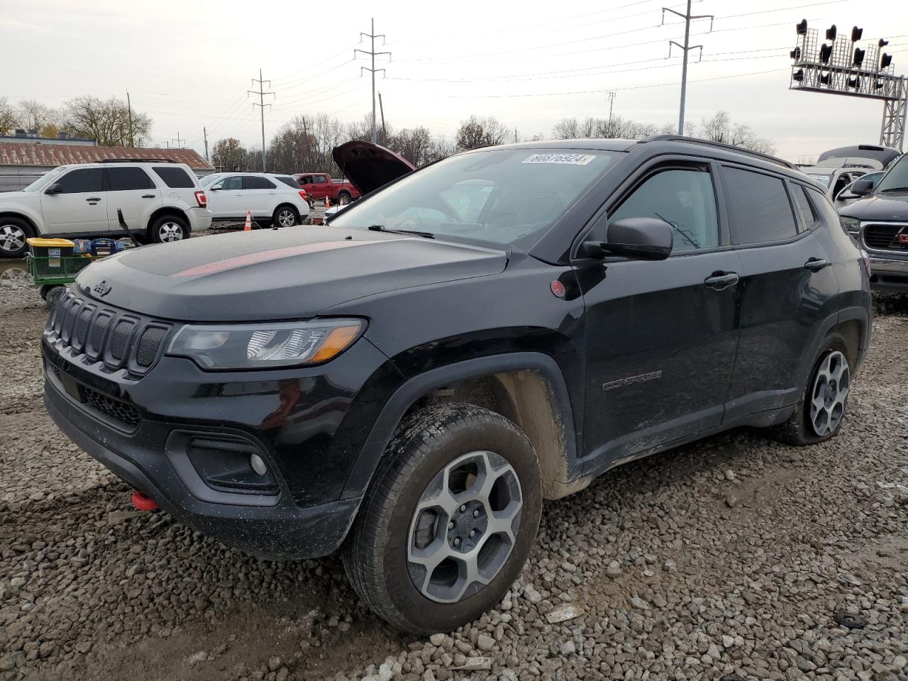 2022 JEEP COMPASS TRAILHAWK VIN:3C4NJDDB1NT103895