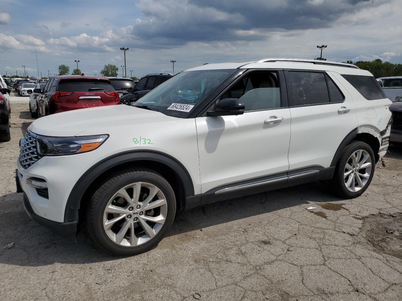 2022 FORD EXPLORER PLATINUM VIN:1FM5K8HC5NGB63959