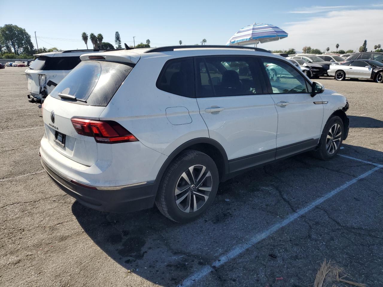 2022 VOLKSWAGEN TIGUAN S VIN:3VV1B7AX1NM071684