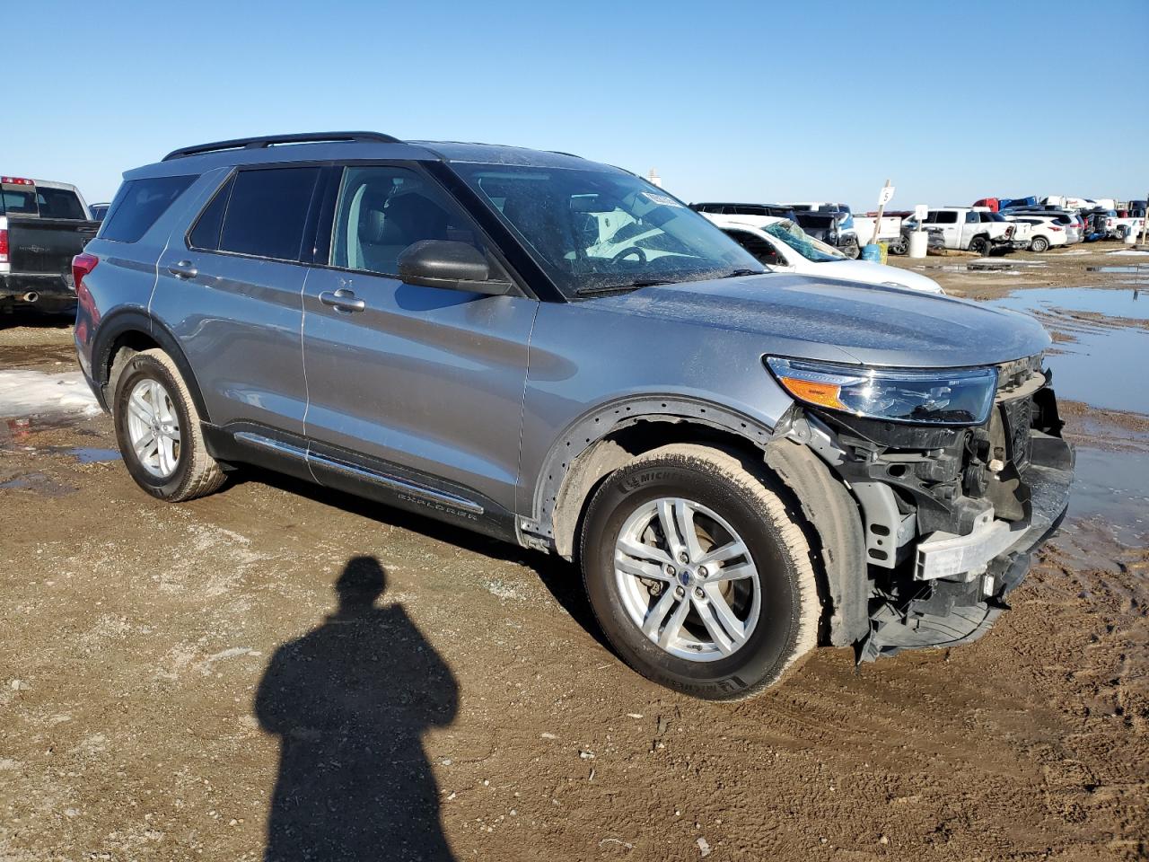 2022 FORD EXPLORER XLT VIN:1FMSK8DH3NGB05465