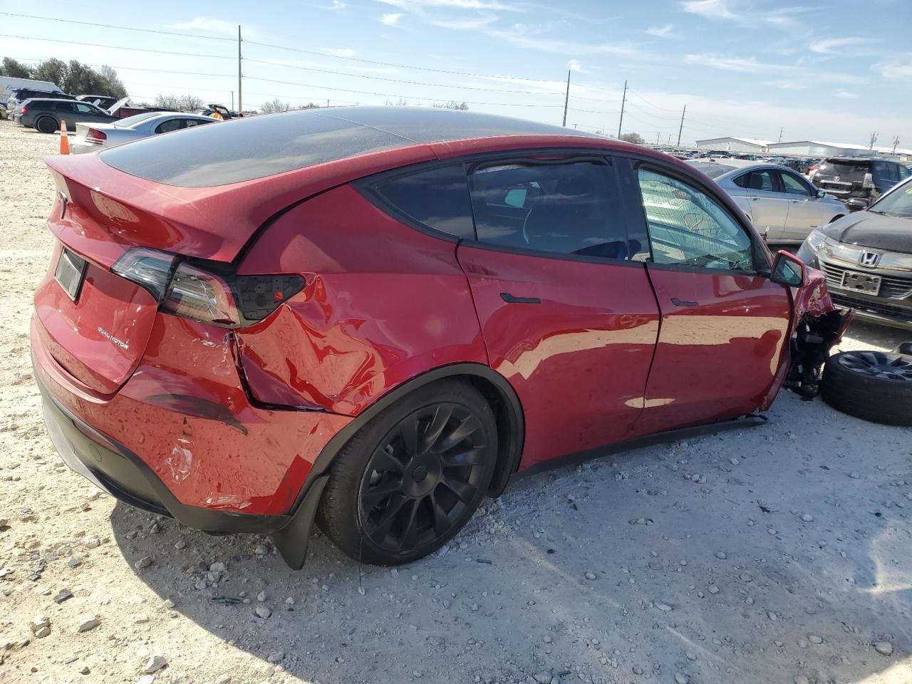 2023 TESLA MODEL Y  VIN:7SAYGAEE8PF632851