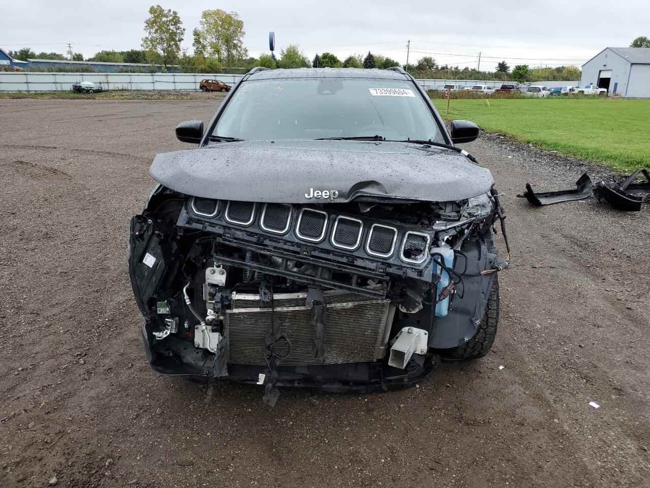 2022 JEEP COMPASS LATITUDE VIN:3C4NJCBB1NT137476