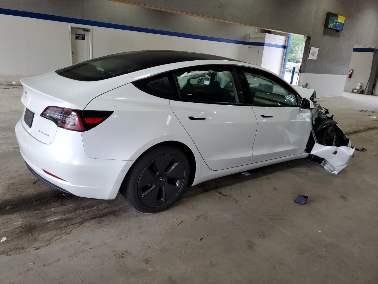 2022 TESLA MODEL 3  VIN:5YJ3E1EB6NF121820