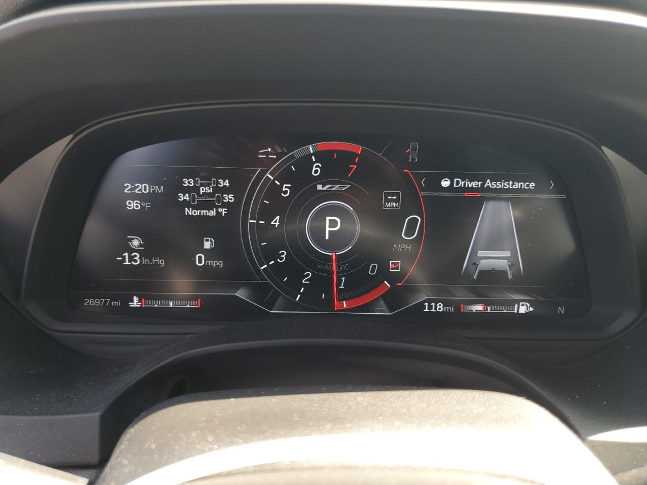 2023 CADILLAC CT4-V BLACKWING VIN:1G6DL5RP9P0410394