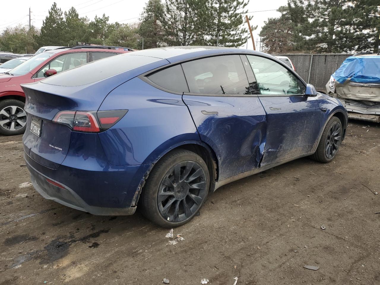 2023 TESLA MODEL Y  VIN:7SAYGAEE8PF708651