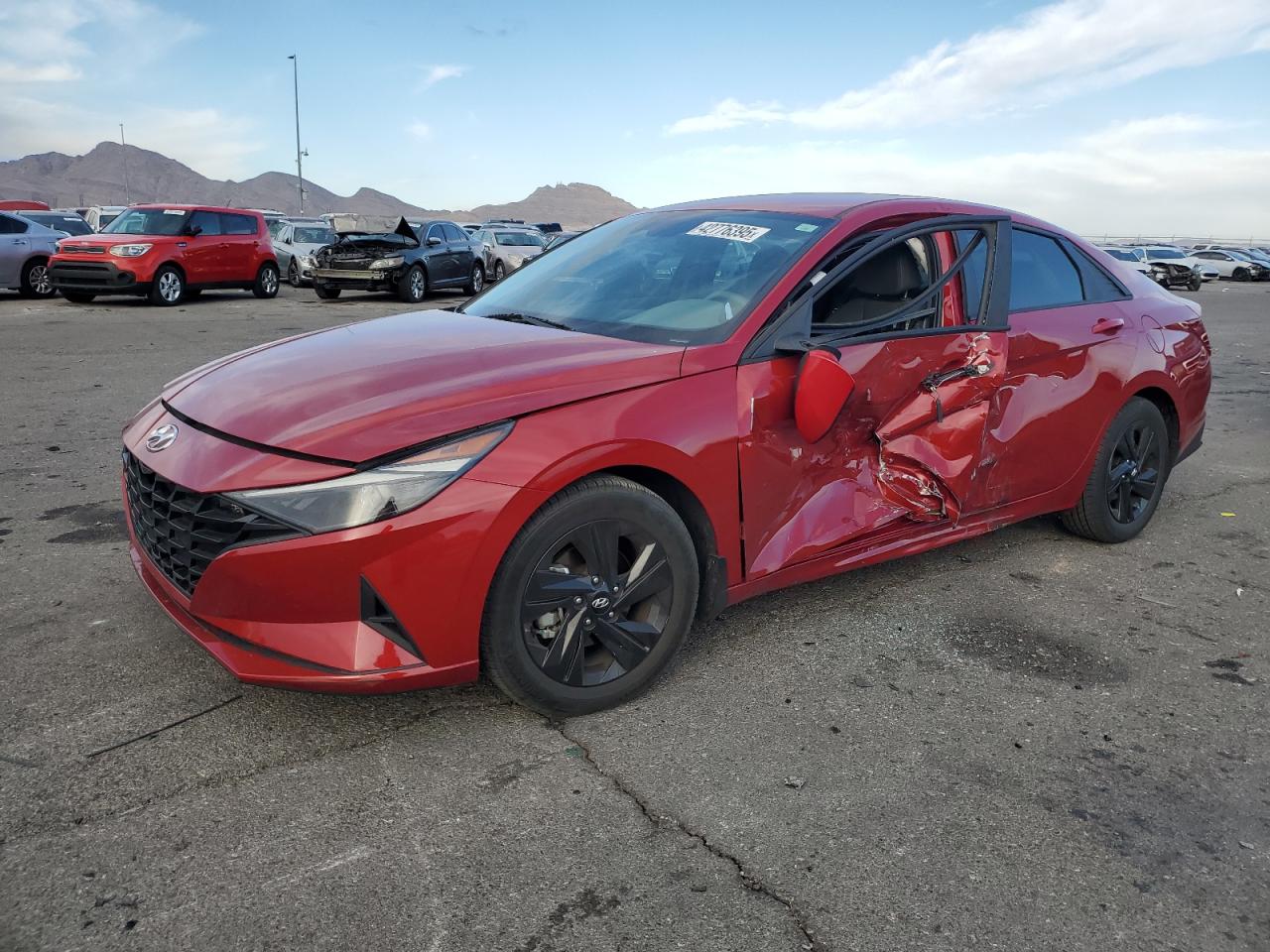 2023 HYUNDAI ELANTRA SEL VIN:KMHLM4AG9PU396321