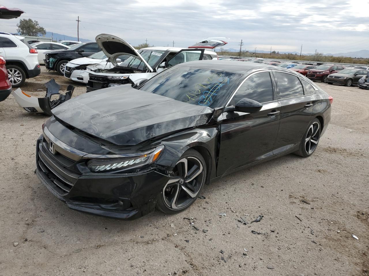 2022 HONDA ACCORD SPORT VIN:JF1VA1H6XK9825551