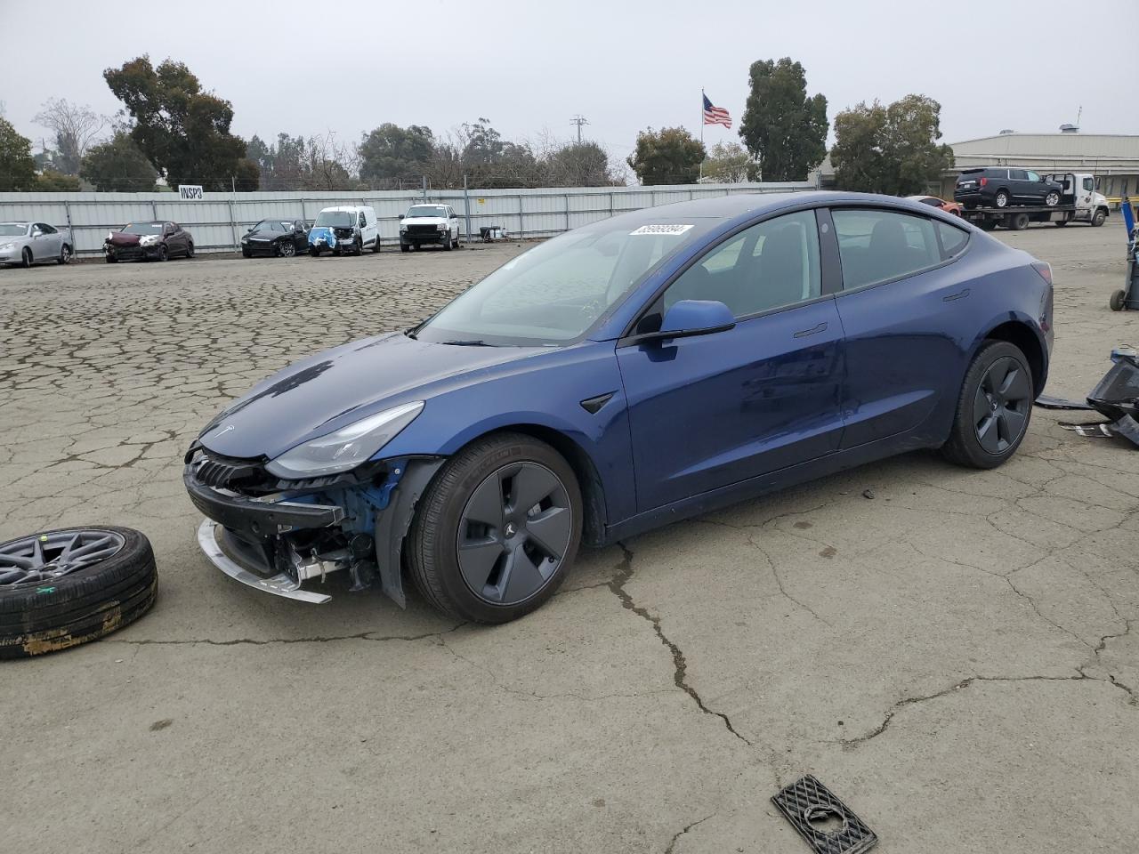 2022 TESLA MODEL 3  VIN:5YJ3E1EB5NF132081