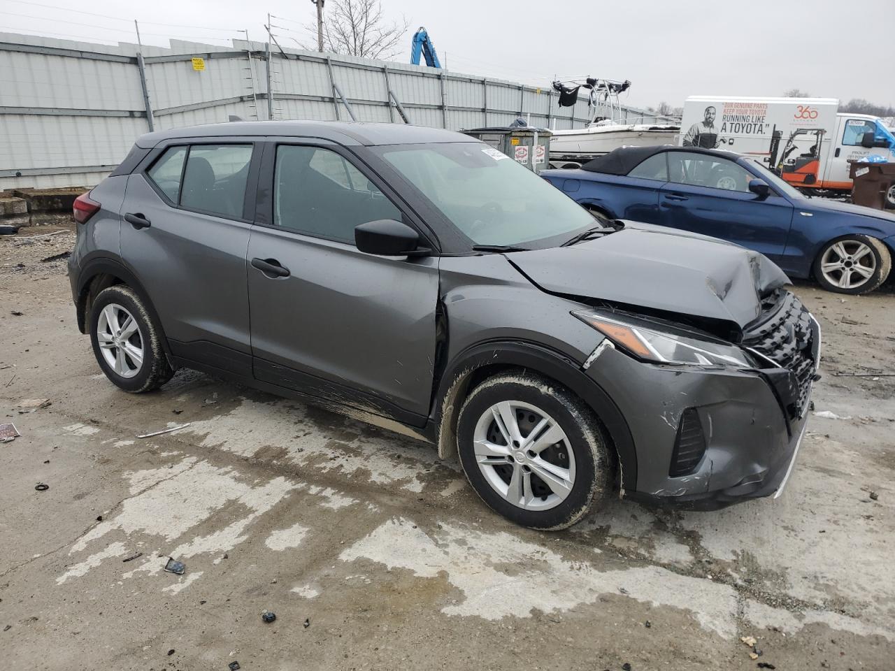 2022 NISSAN KICKS S VIN:3N1CP5BV4NL493550