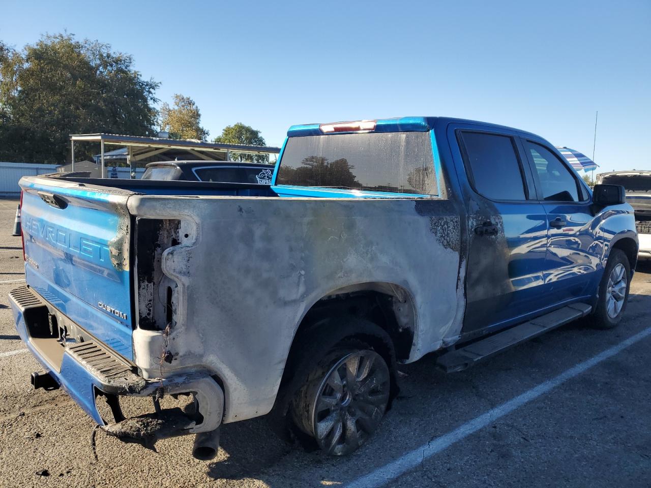 2022 CHEVROLET SILVERADO C1500 CUSTOM VIN:3GCPABEK8NG556562